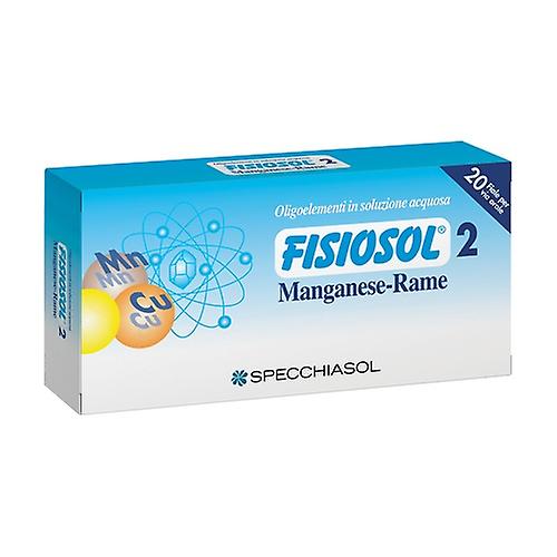 Fisiosol 2 Manganese-Rame 20 ampoules