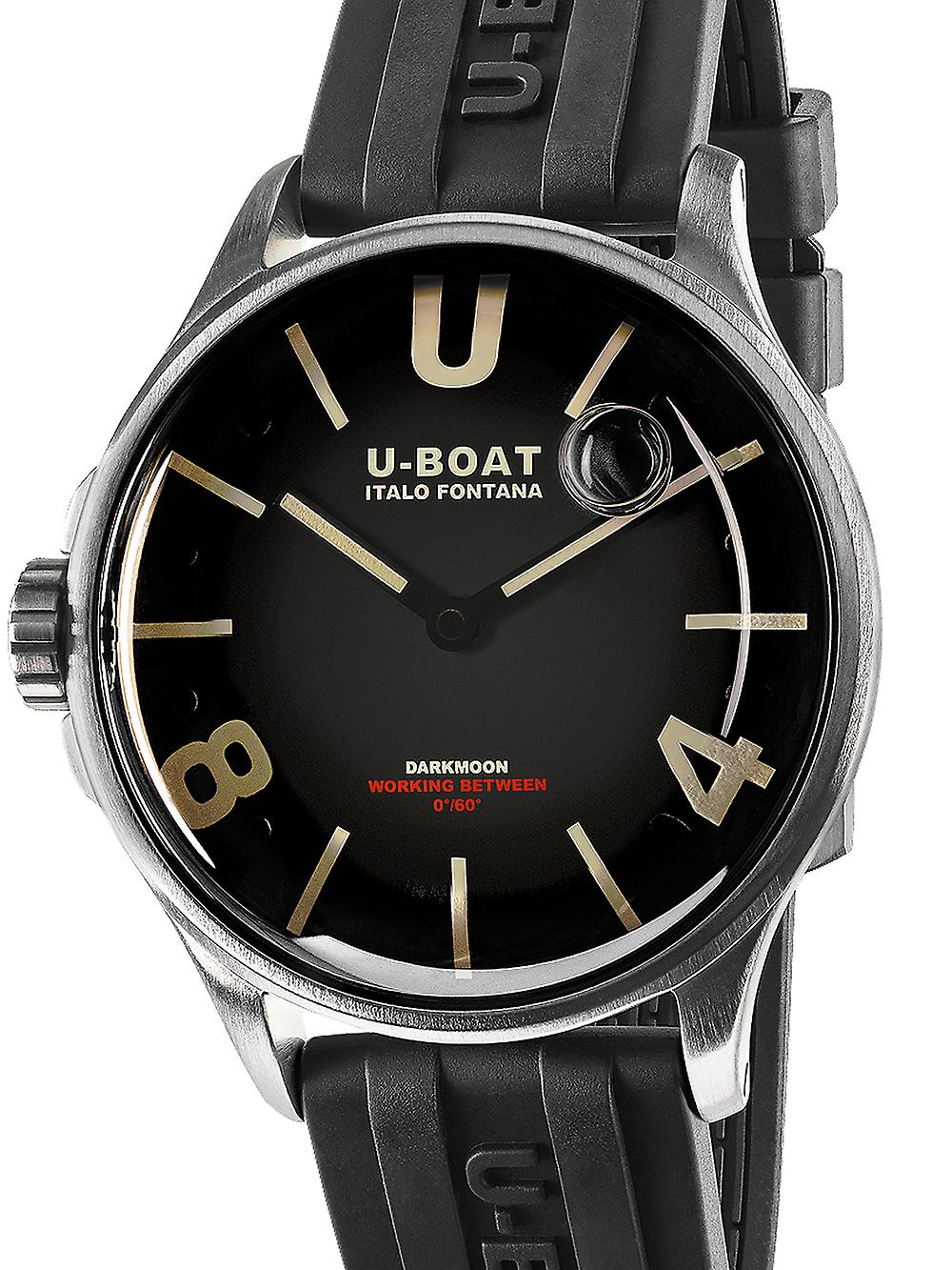 U-Boat 9018/B Darkmoon Men's Watch 40mm SS 5ATM