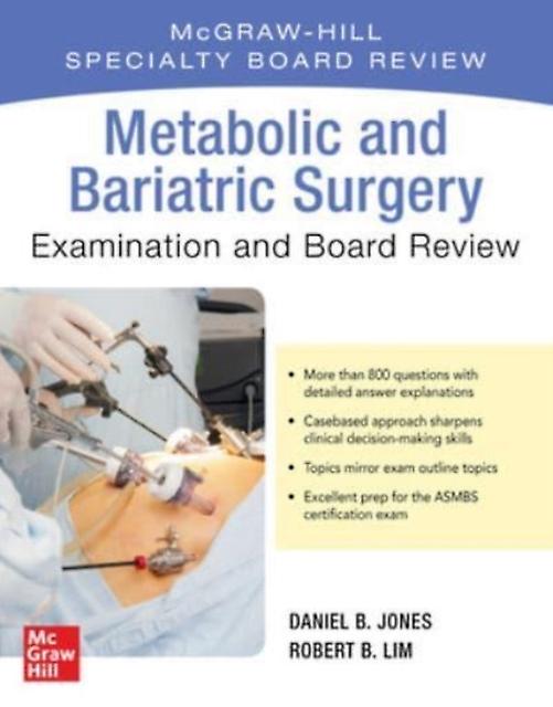 Metabolic And Bariatric Surgery Exam And Board Review by Daniel B. Jones Paperback Book