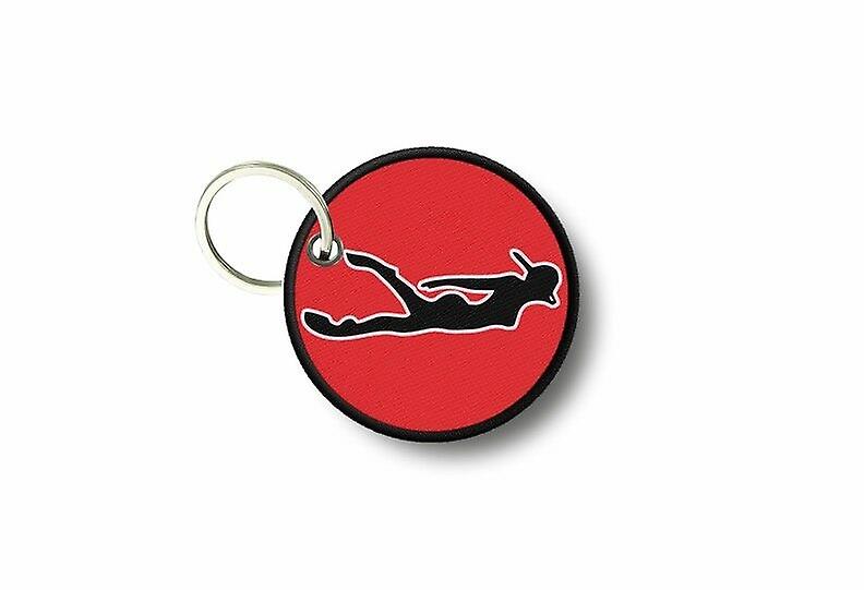 Cle Cles Key Brode Patch Ecusson Diver Scuba Diver Door