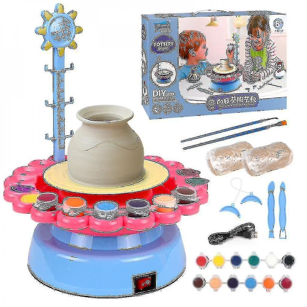 Children39;s Pottery Wheel Ceramic Machine