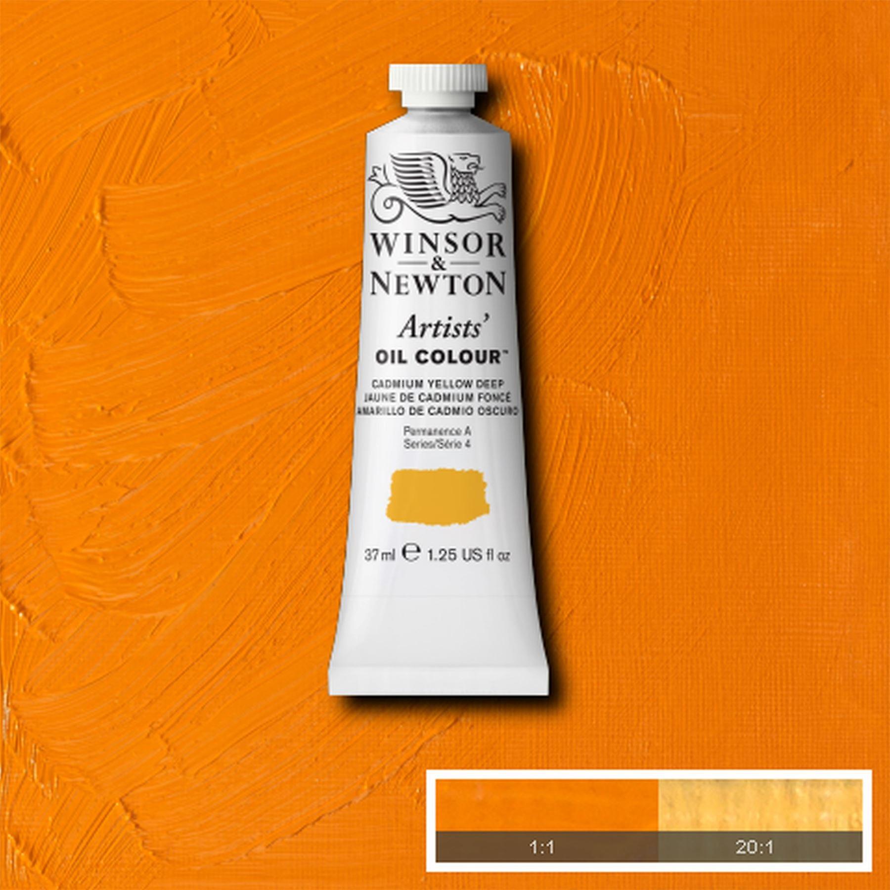 Winsor & Newton Artists' Oil Colour - Cadmium Yellow Deep - 37ml