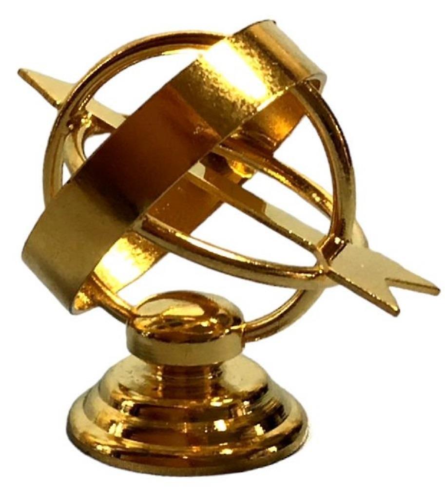 Dolls House Armillary Sphere Sundial Celestial Globe Astronomy Garden Accessory