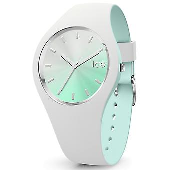 Ice duo chic Quartz Analog Woman Watch with IC016984 Rubber Bracelet