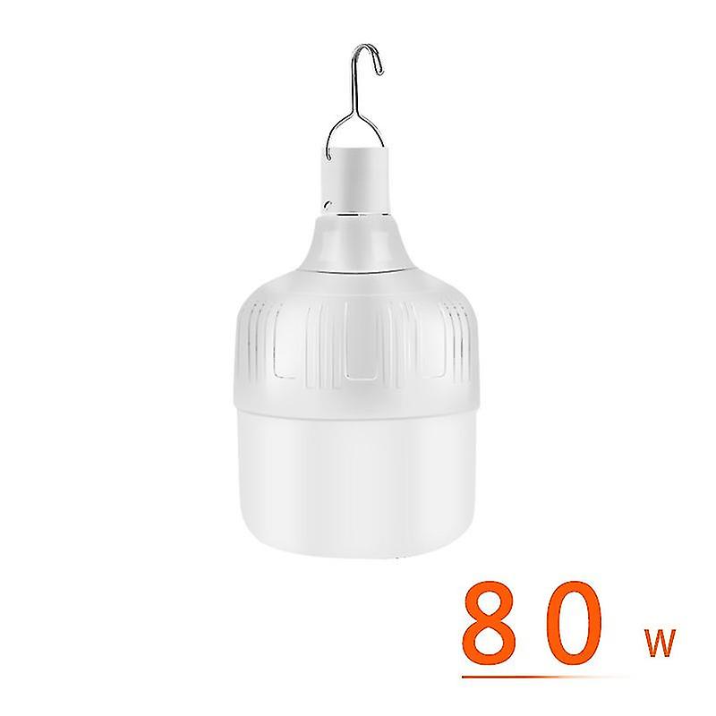 المحمولة USB مصباح قابل للشحن ليلة السوق شحن التخييم شنقا ضوء خيمة الصيد فانوس مصباح مصباح الطوارئ 20/80/100/150/200W