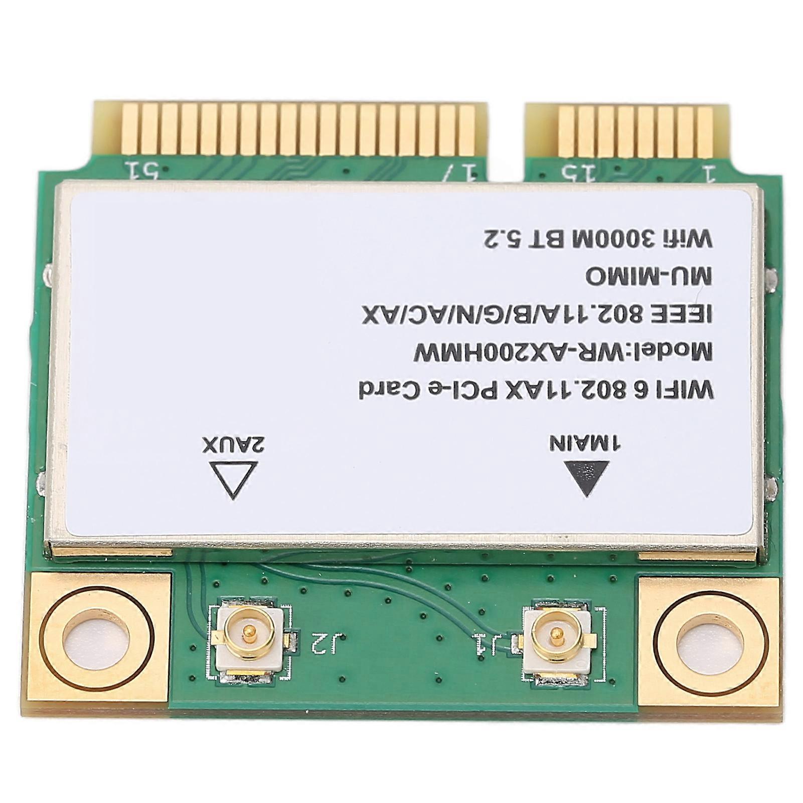 Annadue AX200HMW WiFi 6 Netzwerkkarte - 2974Mbps Dual-Band, Bluetooth 5.2, PCI-E Für Laptop & PC