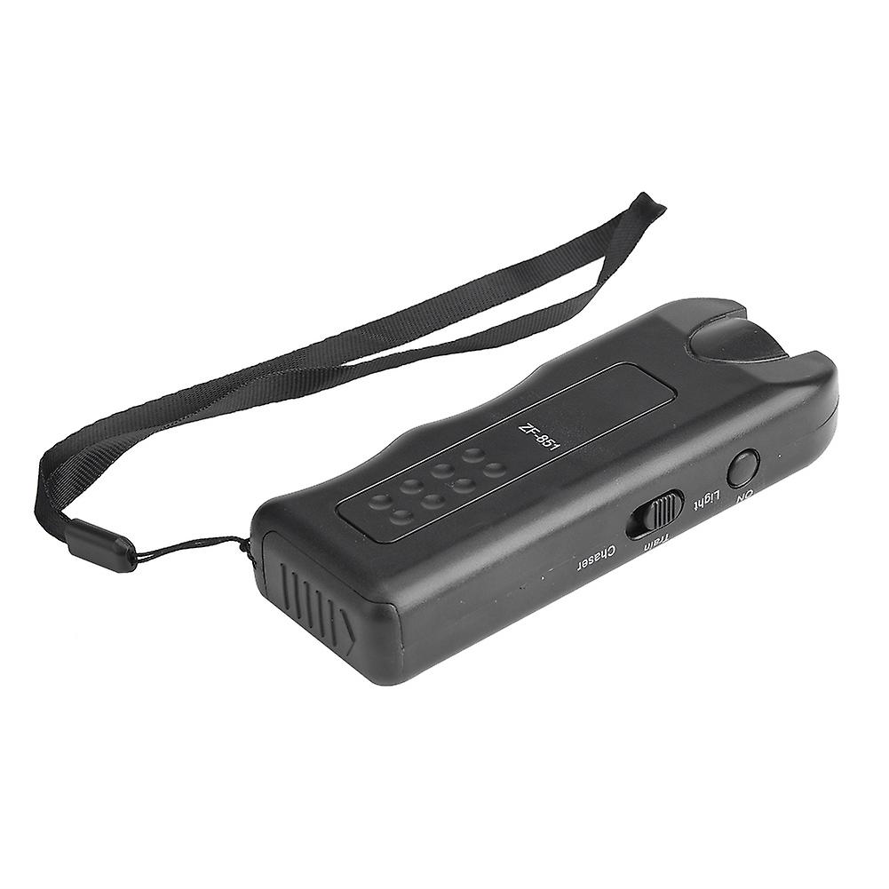 Ultrasonic Dog Repeller Anti Barking Device Multifunctional Stop Bark Training Tool with LED Torch for Effective Pet Control