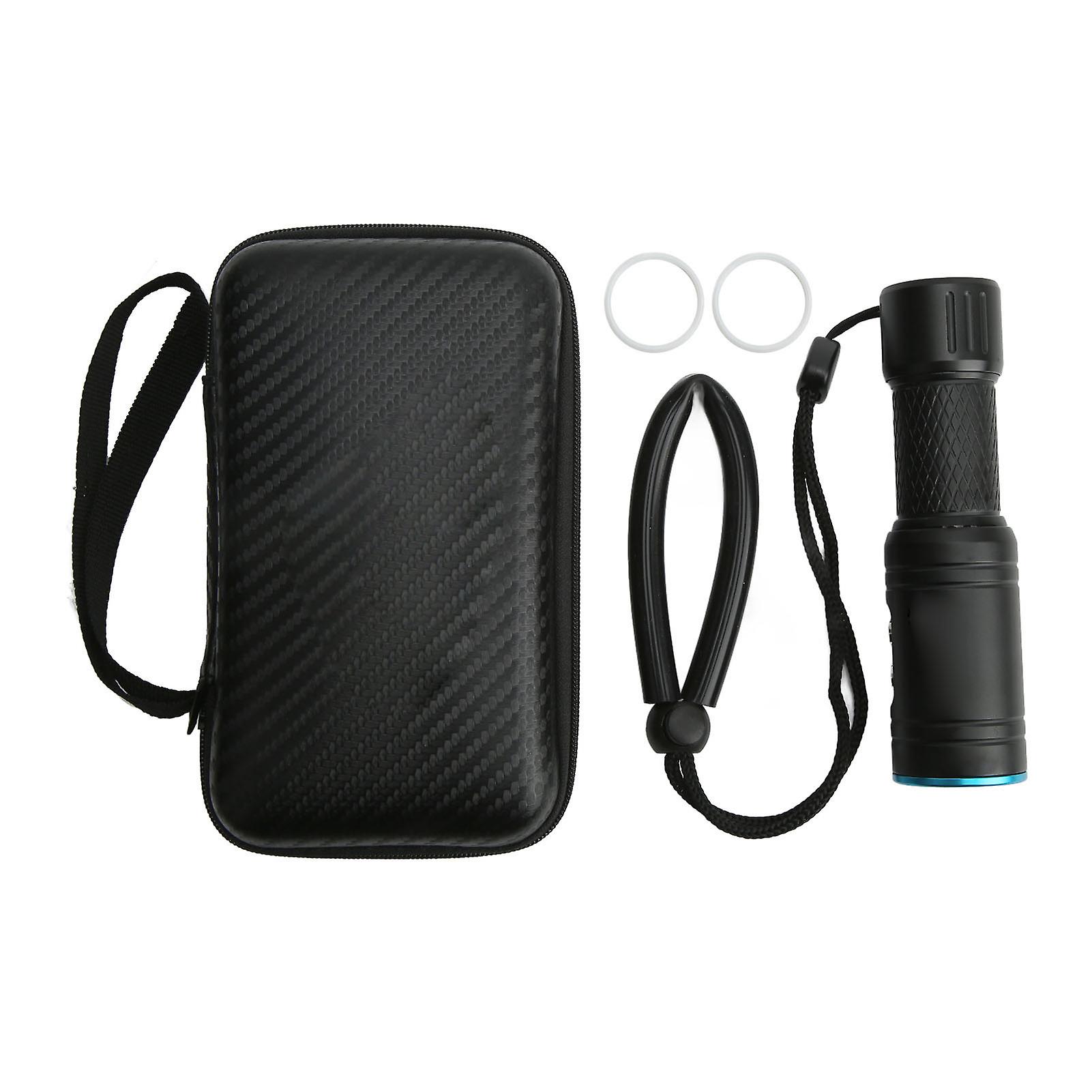 SFL03 Aluminum Alloy Diving Flashlight with Green Laser, IPX8 Waterproof