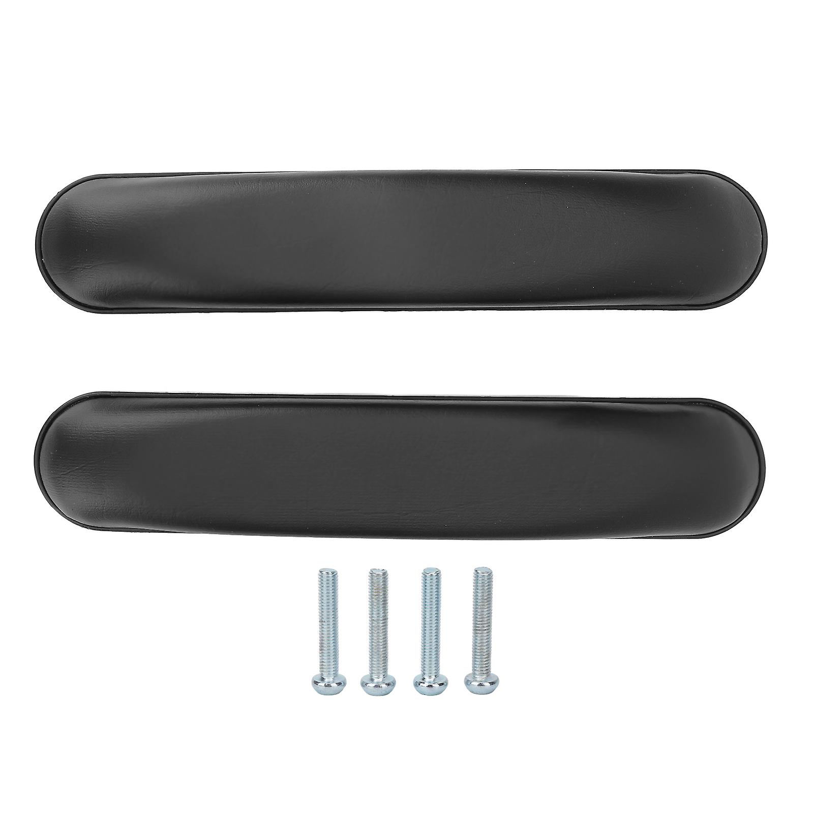 1 Pair Universal Wheelchair Armrest Pads Waterproof Scratch Resistant for Office Home