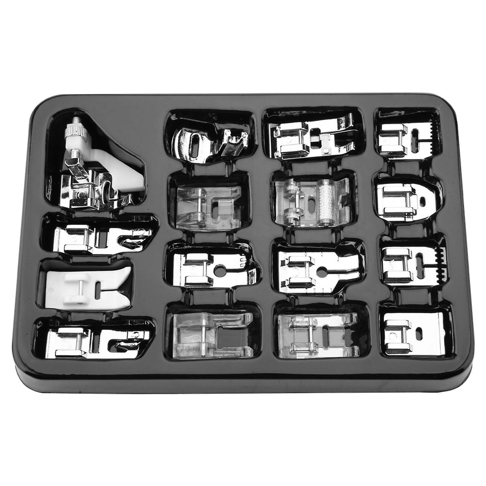 Ensemble de pieds-de-biche professionnels, accessoires multifonctions pour machine à coudre Singer (#1)