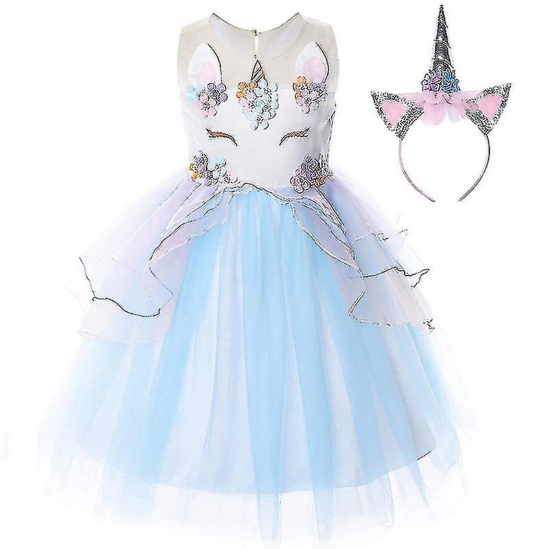 يونيكورن نمط الأميرة اللباس للبنات