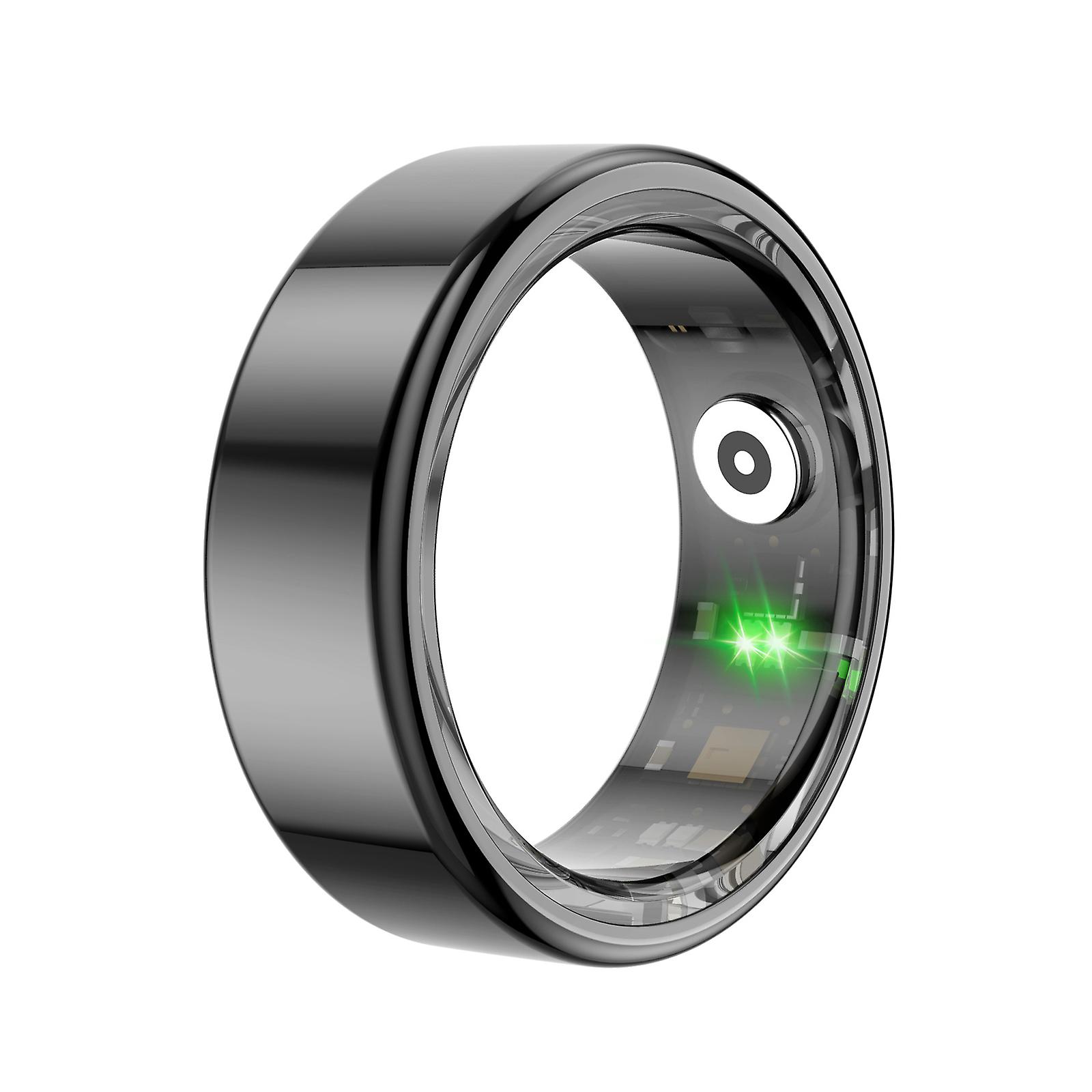 Έξυπνη υγεία Tracker Ring Fitness Sports Blood Oxygen Sleep Monitor Μαύρο IP68
