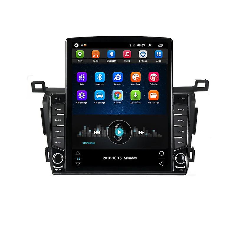 9.7" Android For TOYOTA RAV4 2013 -2018 Tesla Type Car Radio Multimedia Video Player Navigation GPS