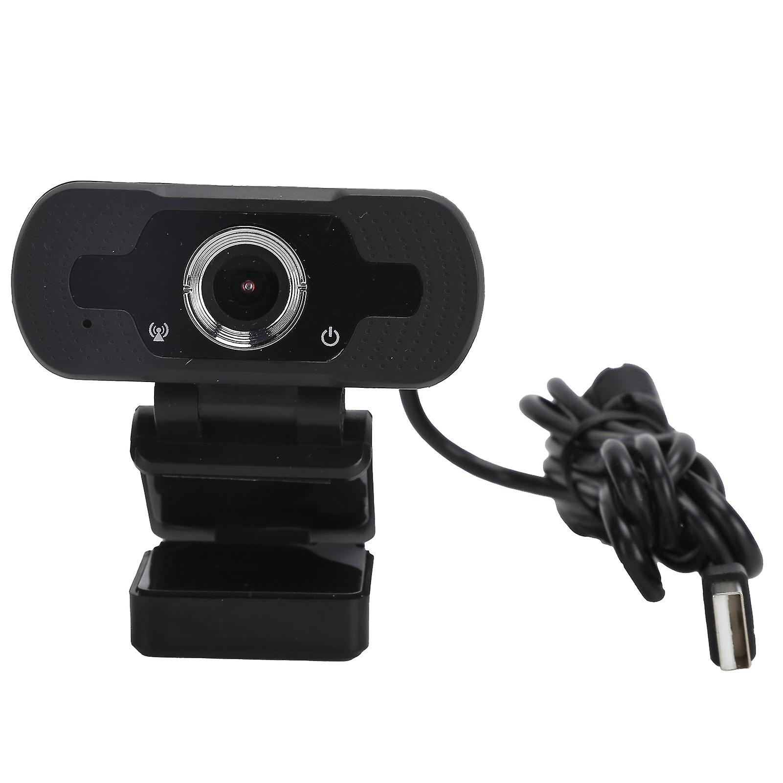 Ultra HD Webcam, Dual Microphone Noise Cancelling Autofocus 1080P High-Definition Camera with True Color Images, Plug And Play for Broad Compatibility