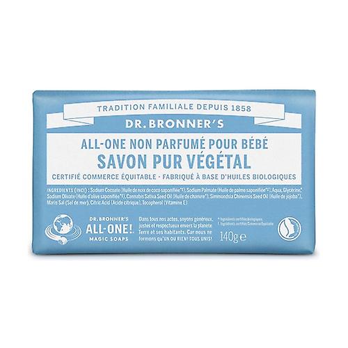 Unscented bar soap (Savon solide Non parfumé) 140 g