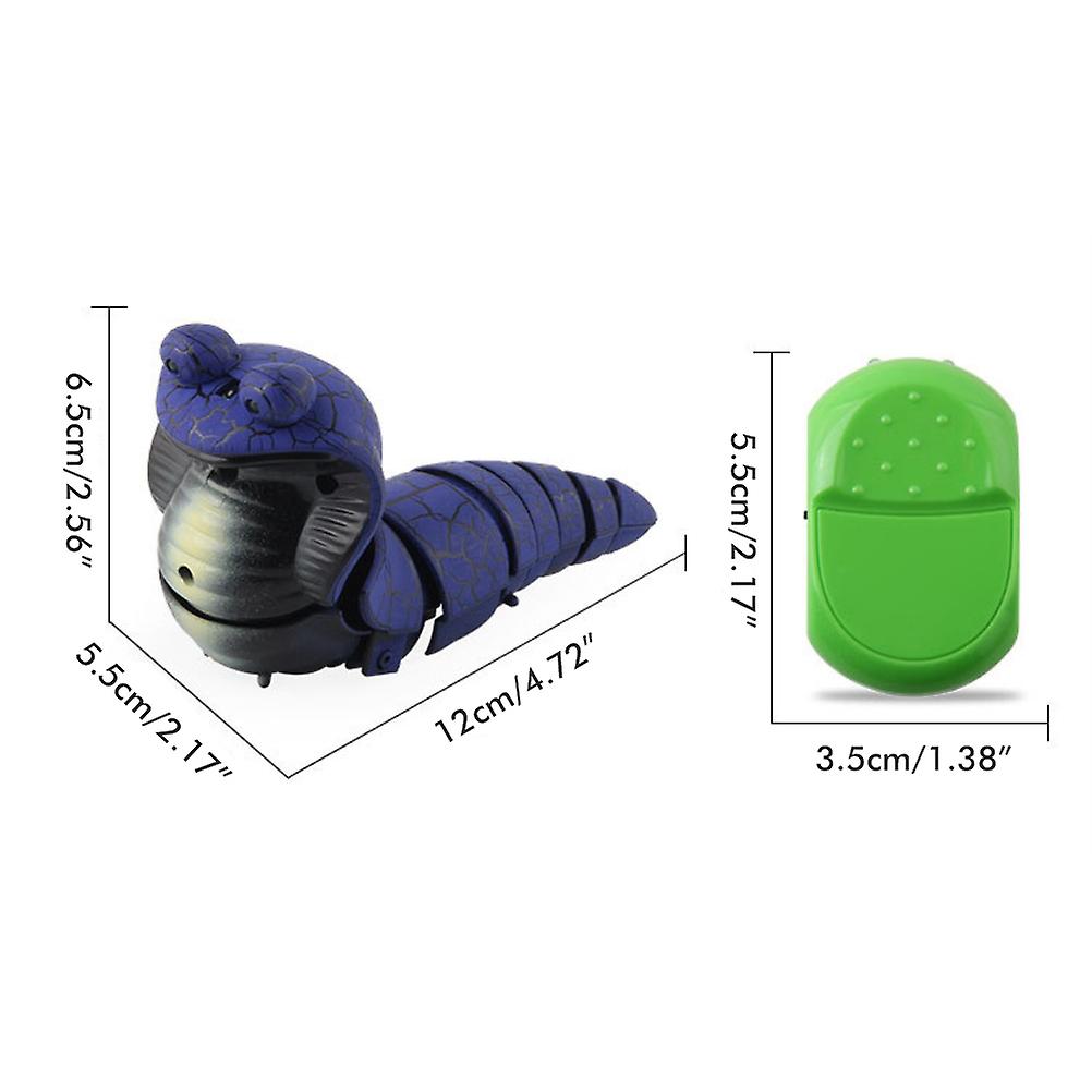 Realistic Remote Control Snake Toy Tricky Creepy Prank Scary Simulation Animal RC Snake Toy for Baby Kids