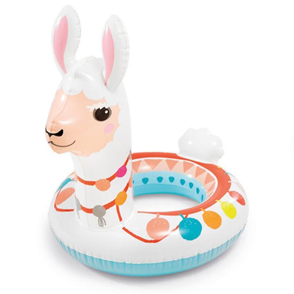 Baby Pool Float Unicorn Toddlers Floaties Infant Inflatable Swimming Ring With Handles For Kids Aged 1-6 Years