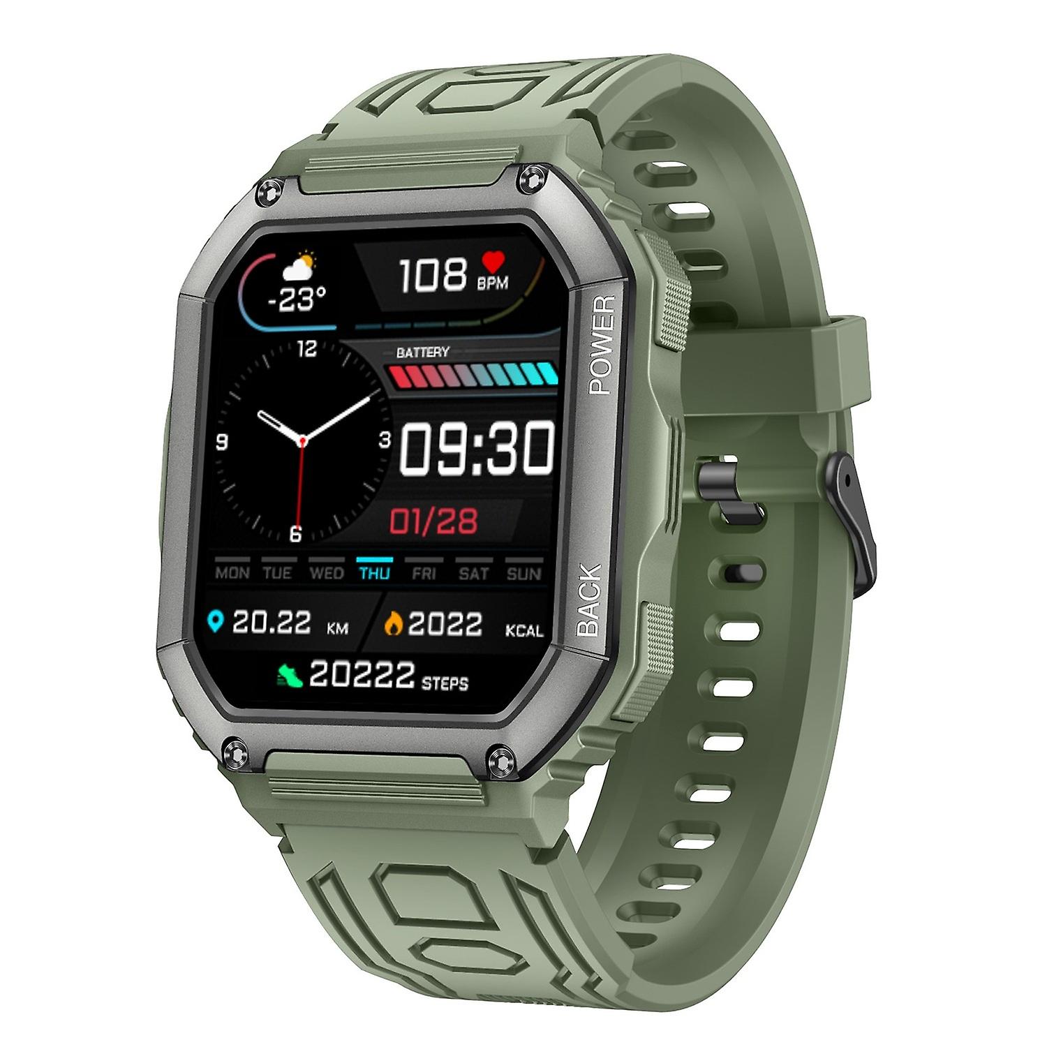 KR06 Waterproof Pedometer Sport Smart Watch