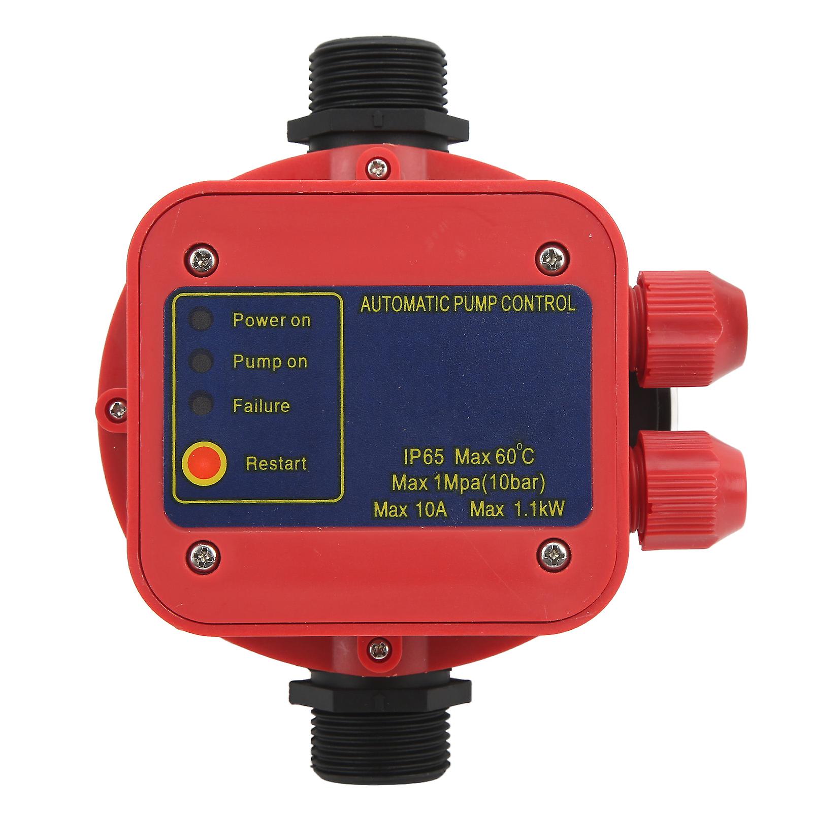 Automatic Water Pump Pressure Controller 0.75KW ABS 110V-120V
