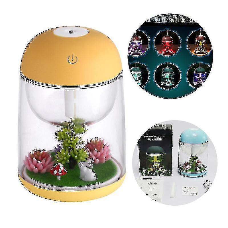 Humidifier Miniature Landscape Colorful Lamp Humidifier Usb Aromatherapy Humidifier