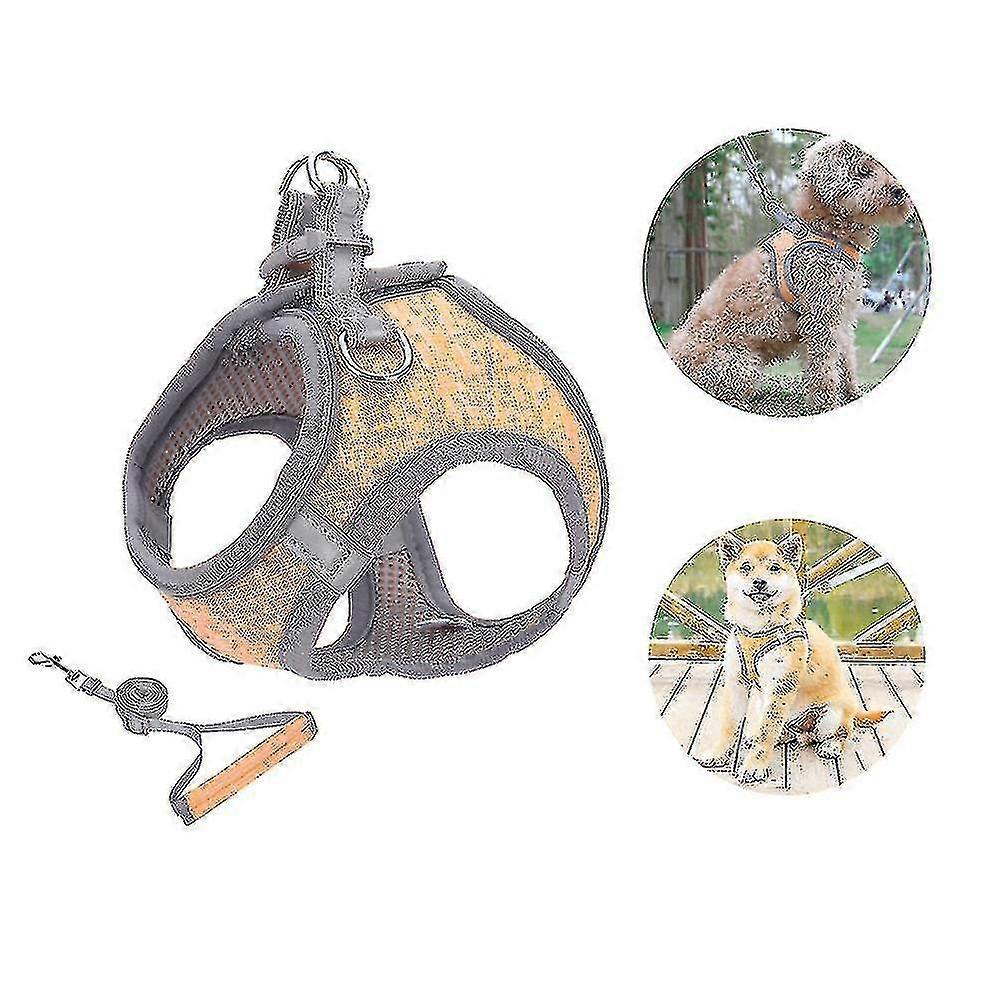 Geschirr fr kleine Hunde, Geschirr fr Welpen, weiches Geschirr und Leine  im Set mit reflektierendem Halsband | Fruugo DE