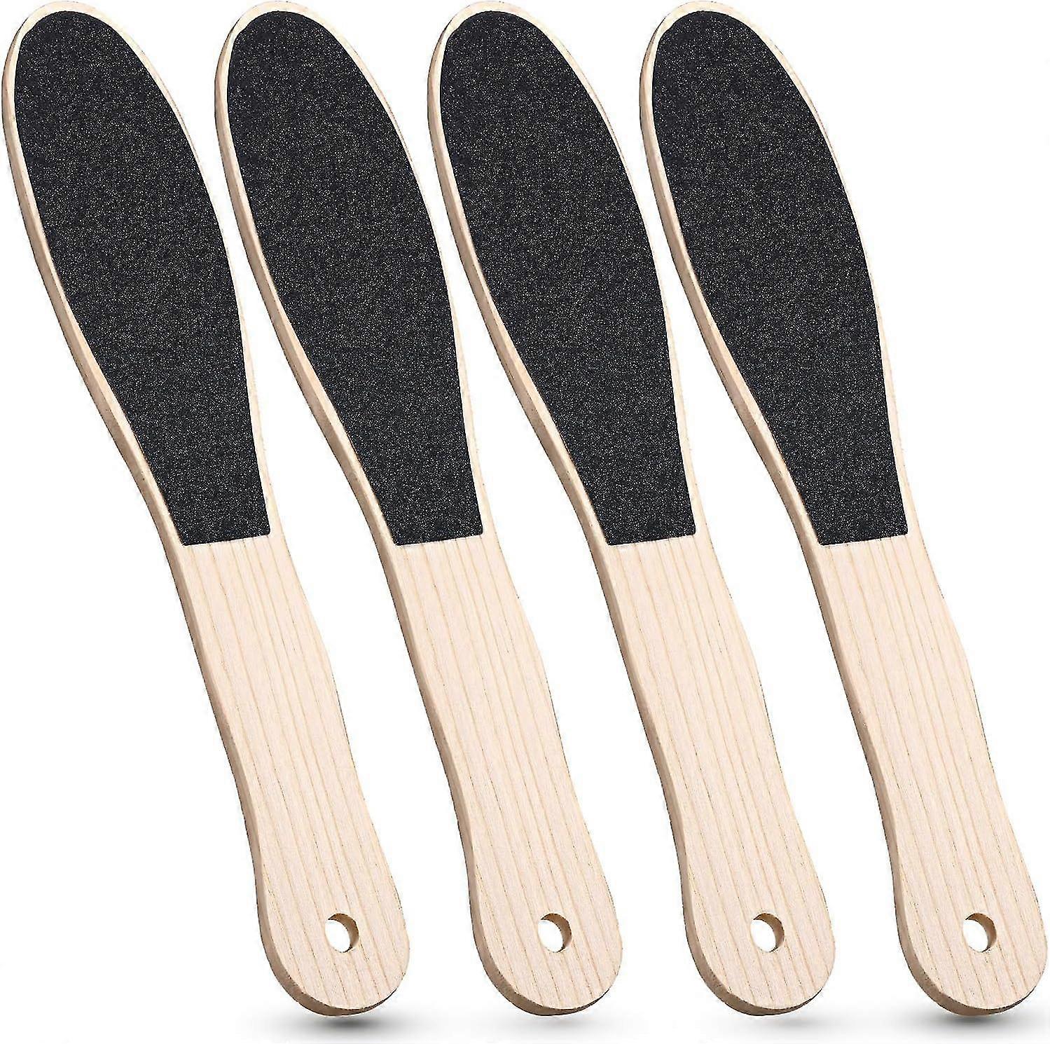 New ModelsLINJOU 4 Pieces Foot File for Hard Skin,Double Sided Foot Rasp Scrubber Foot File Callus Remover