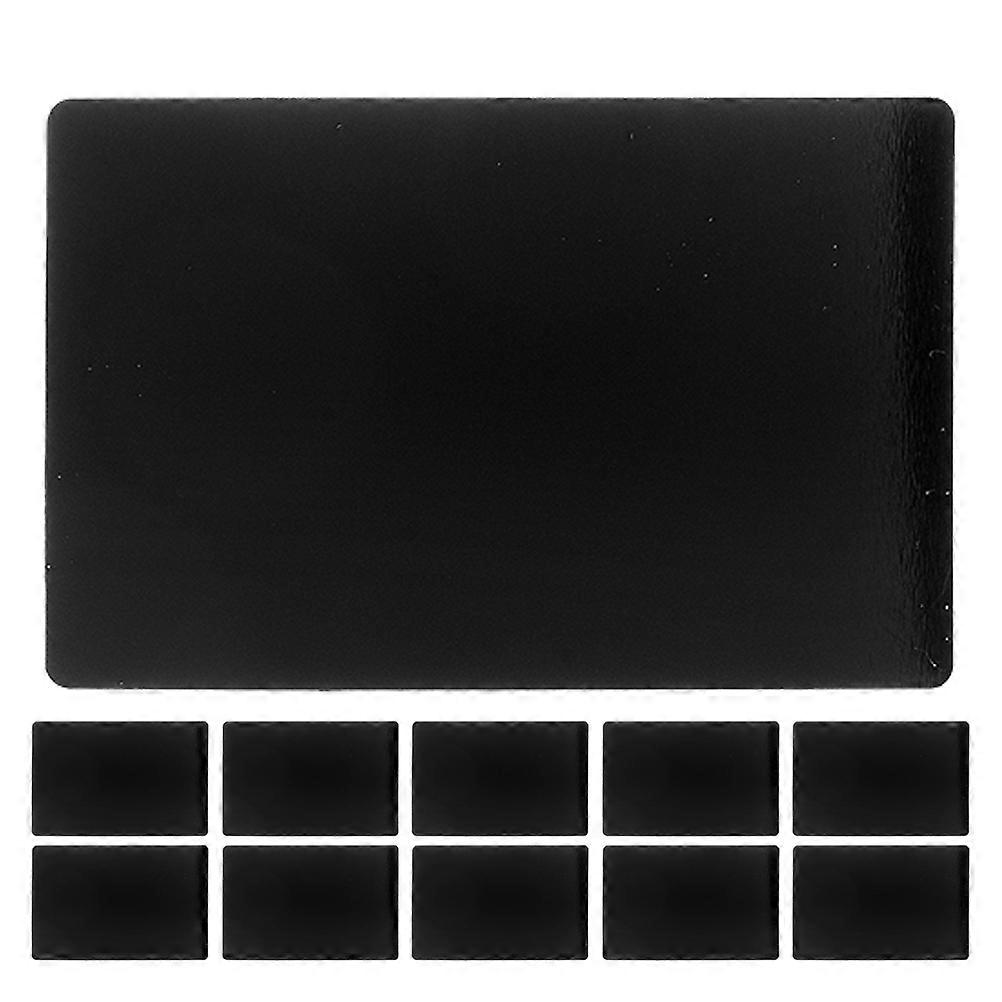 20Pcs κενές επαγγελματικές κάρτες χαραγμένες επαγγελματικές κάρτες κενές κάρτες αλουμινίου κάρτες αλουμινίου