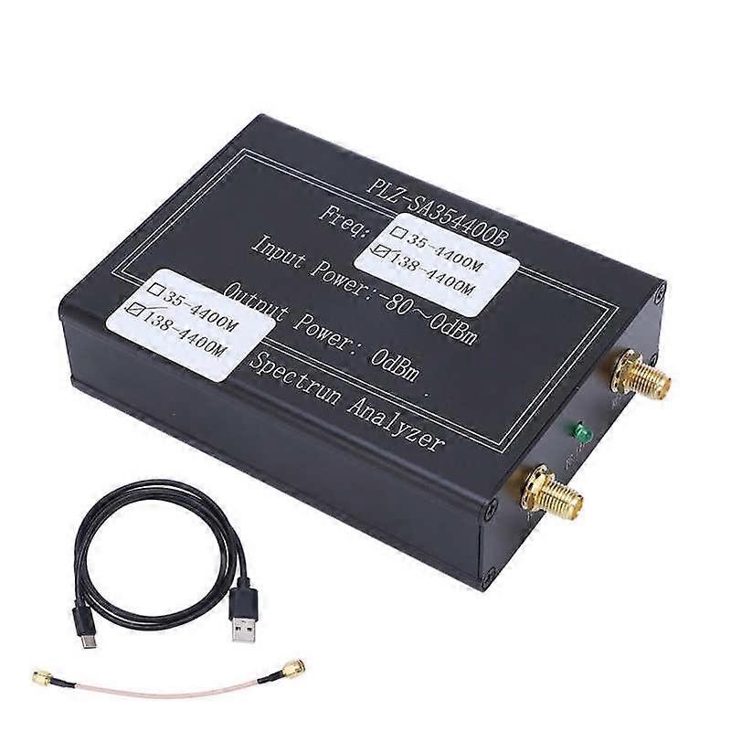 138~4400mhz Portable Spectrum Frequency Analyzer Simple Operation Touch Control 4 Mode Aluminum Alloy Handheld Spectrum Analyzer