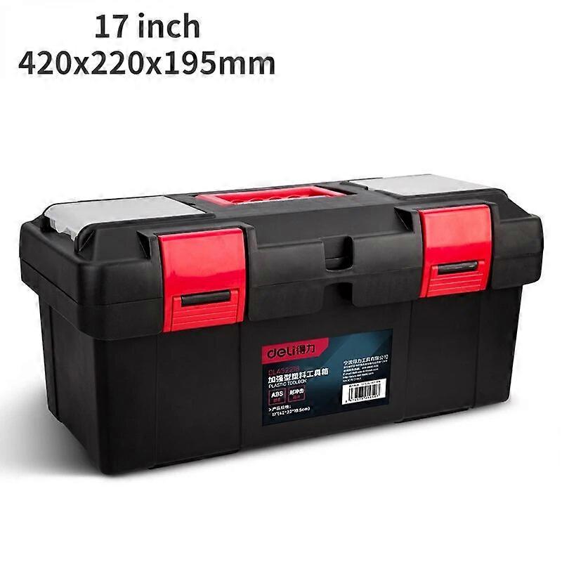 Multi Specifications Tool Boxes 2-layer Large Capacity Plastic Tool Storage Box Multifunction Household Parts Storage Case