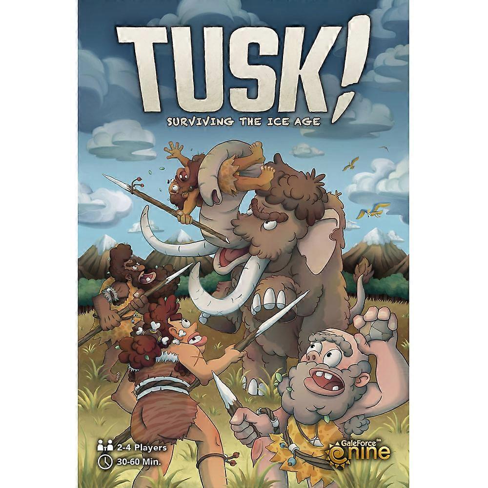 Gale Force 9 Tusk! Surviving The Ice Age Strategy Board Game for Ages 10+