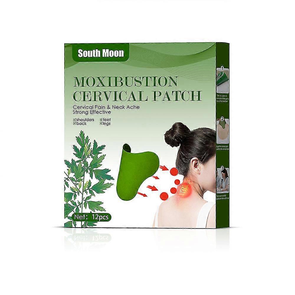 Gojoy South Moon Absinthe Patch Cervical Patch Fièvre Soulageant Le Dos Et Le Cou Douleur Articulaire Patch 3765075205060