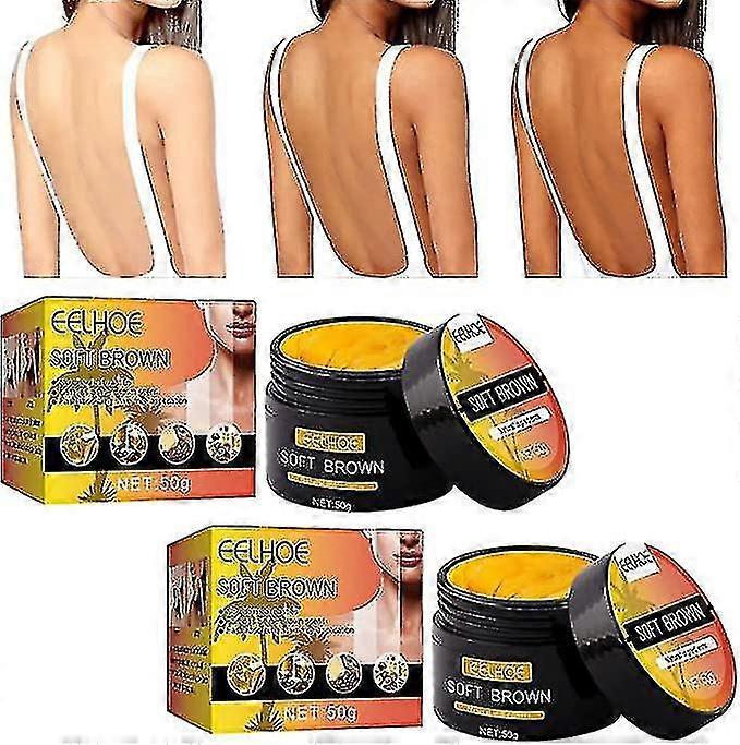 Eelhoe Soft Brown Tanning Gel (2pcs)- -3805146855821
