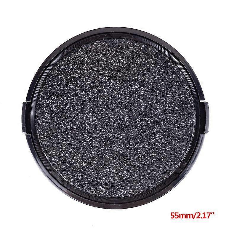 55MM Universal Plastic Snap-on Front Lens Cap Protective Cover for Sony