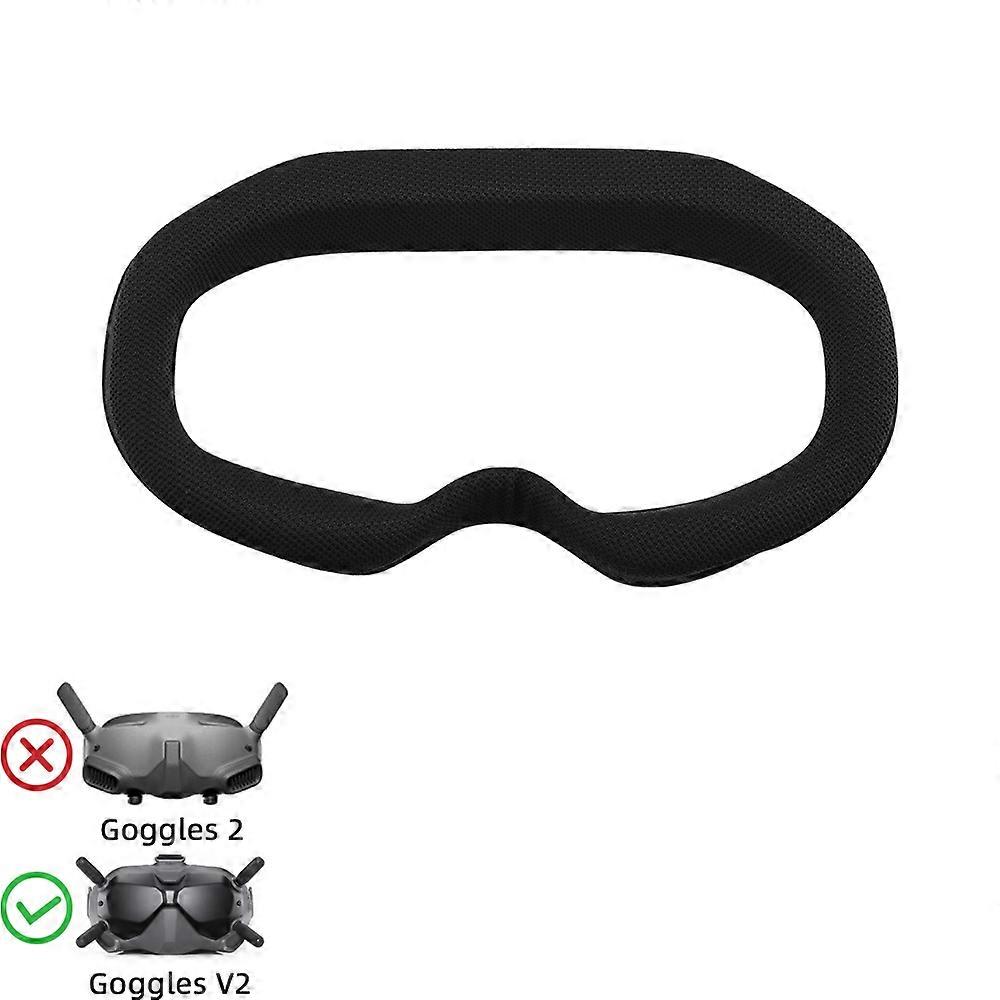 Adjustable Eye Pad with Head Strap Band for DJI Avata FPV Goggles 2/V2 Face Plate Replacement Kit for DJI FPV Combo