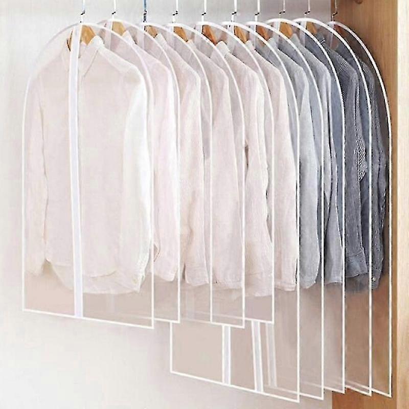 Garment Covers Dustproof Clothes Covers With Zip 5pcs 60 * 100cm-Yvan