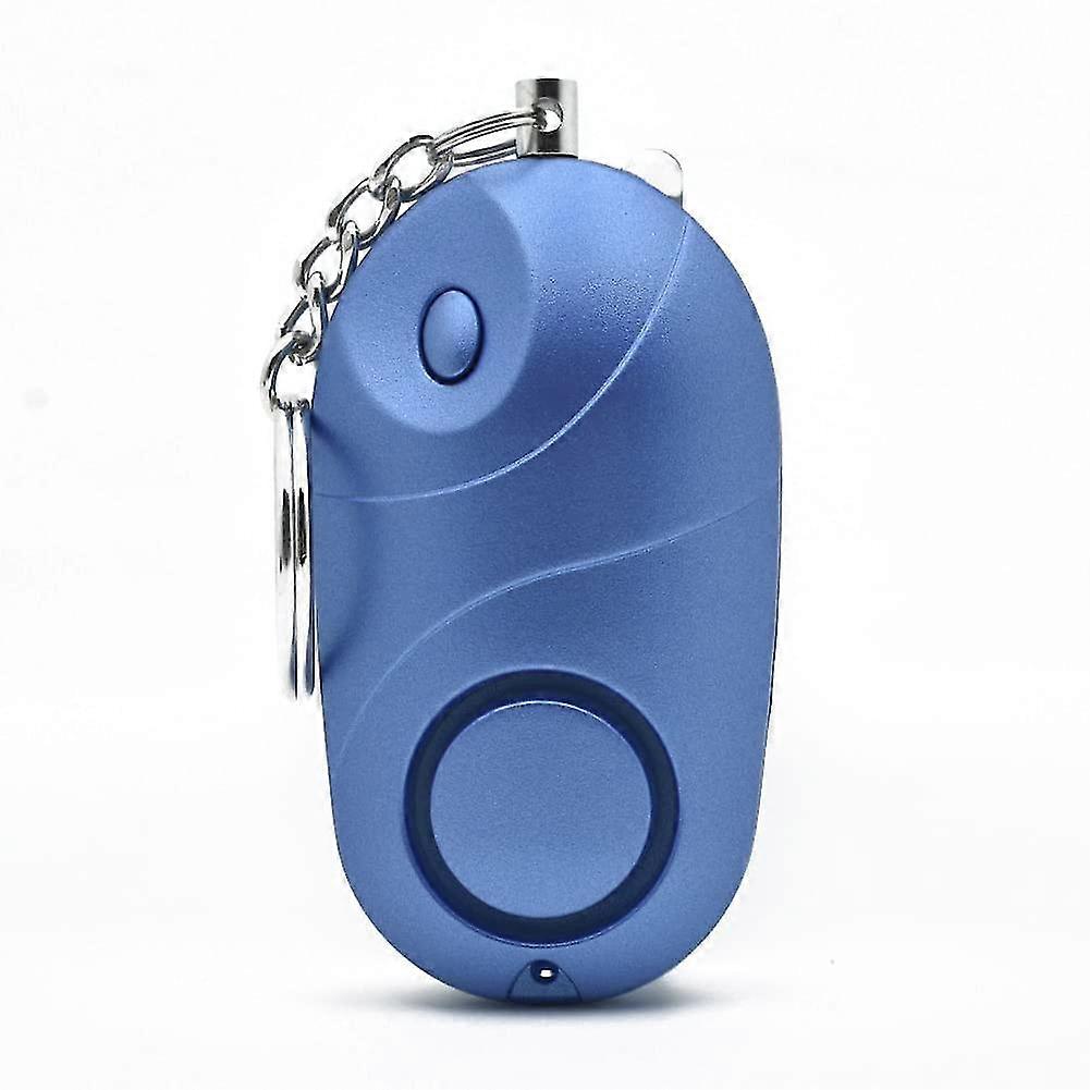 Personal Alarm 140DB SirenLED Lights,Mini Minder Loud  (Blue)
