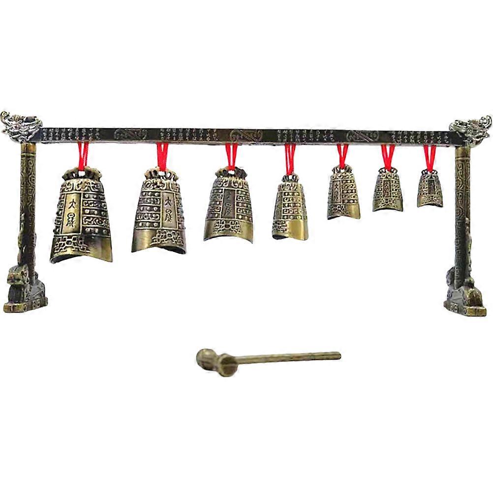 Antiek percussie-instrument Single Layer Chimes Ornament Desktop Decor