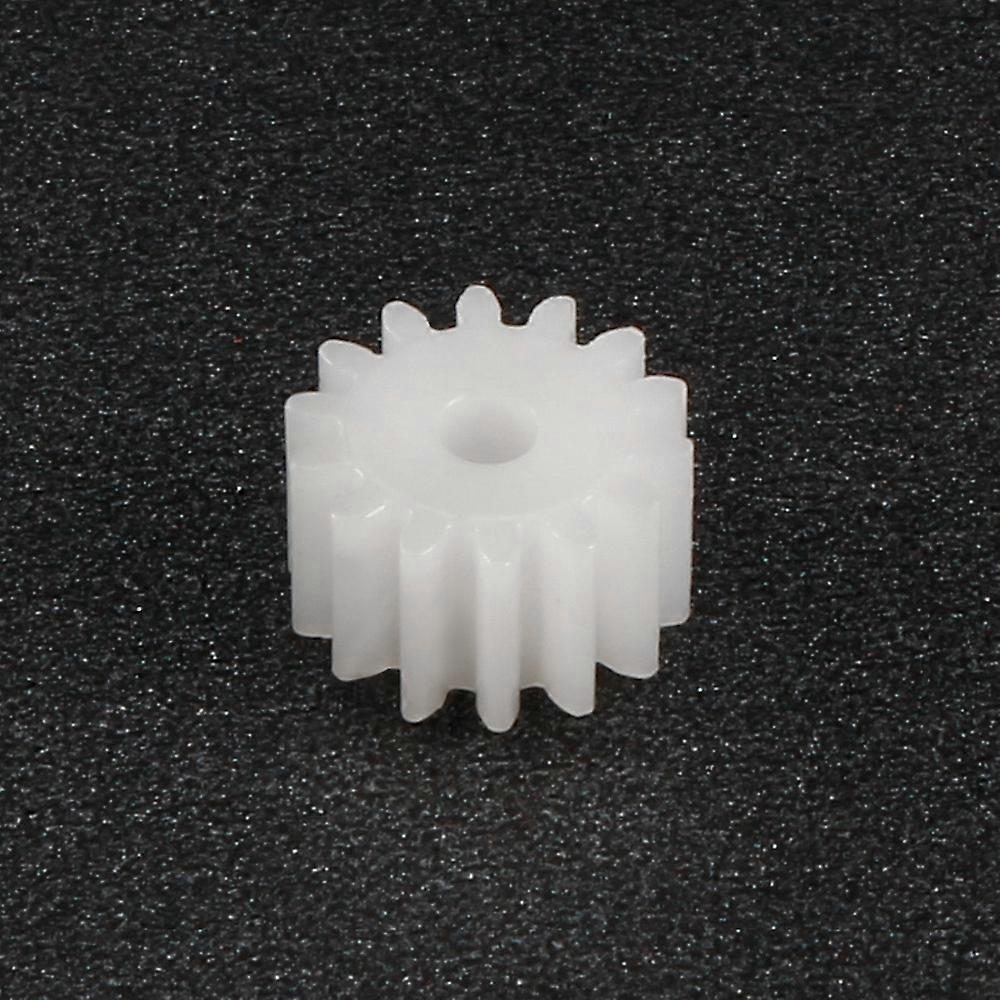 30pcs Plastic Gear Wheels - 10 Teeth, 1.95mm Hole For Toy Car Motors & Shafts