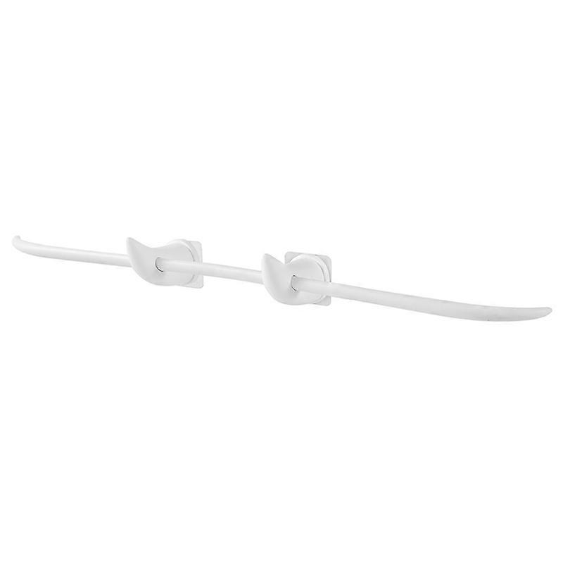 Multipurpose Horn Towel Rack Wall Mounted Punch-Free Hanging Storage Holder for Home Bathroom