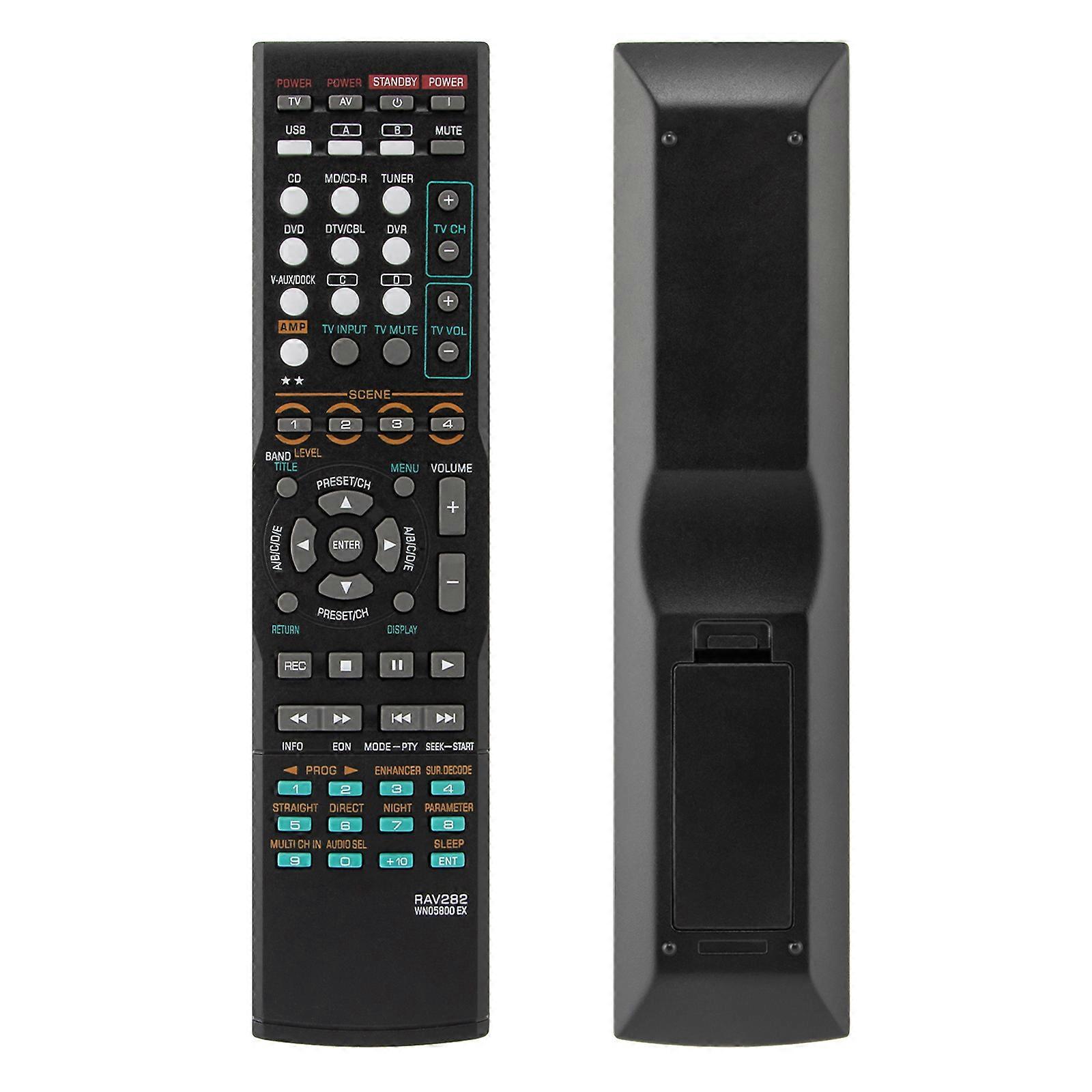 Remote Control RAV282 WN05800 for Yamaha AV Receiver Stereo Amplifier Player RAV311 WK22730EU YHT380 WJ409300 WN2273 Controller