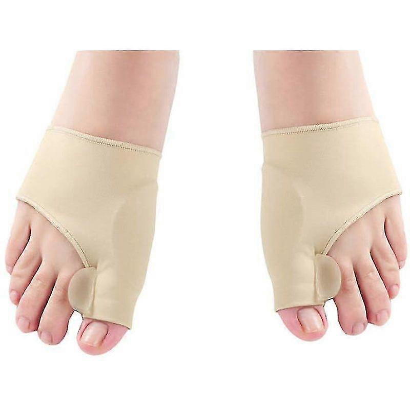 Bandage Splint Bunion Corrector Toe Spreader With Built-in Gel Pad