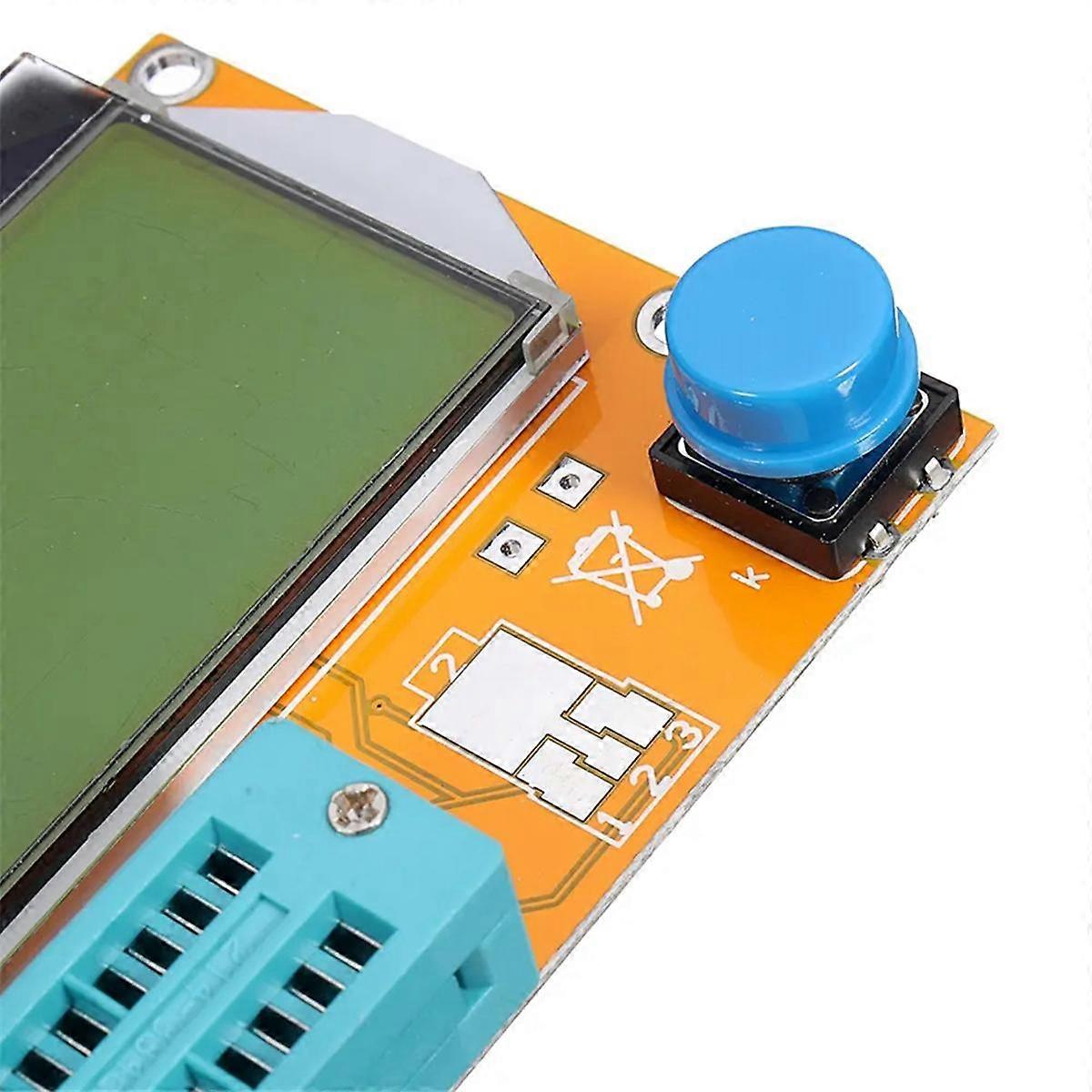 LCR-T4 ESR-meter transistortester diode triode kapasitans SCR induktans multimeter verktøy uten