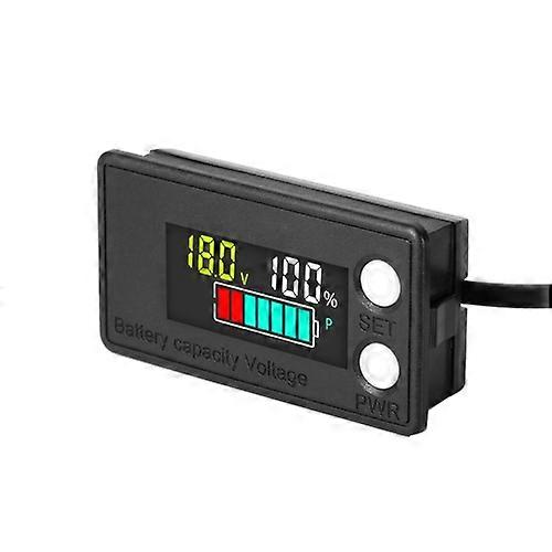 SUPNOVA LCD Color Screen DC Voltmeter Lithium Storage Battery Meter