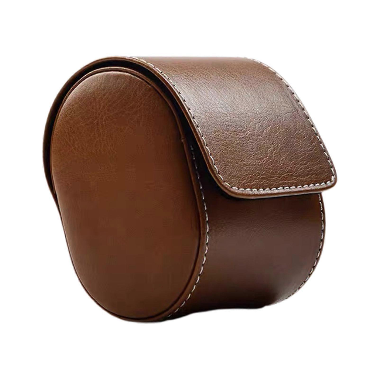 Travel Watch Case Watch Accessories Upgrade 1 Slot Watch Roll with Soft Pillow