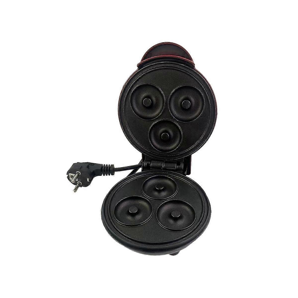 Elektromos fánk gép Tapadásmentes bevonatú konyhai fánk készítő Gyerek snackek Desszertek Reggeli Mini 3