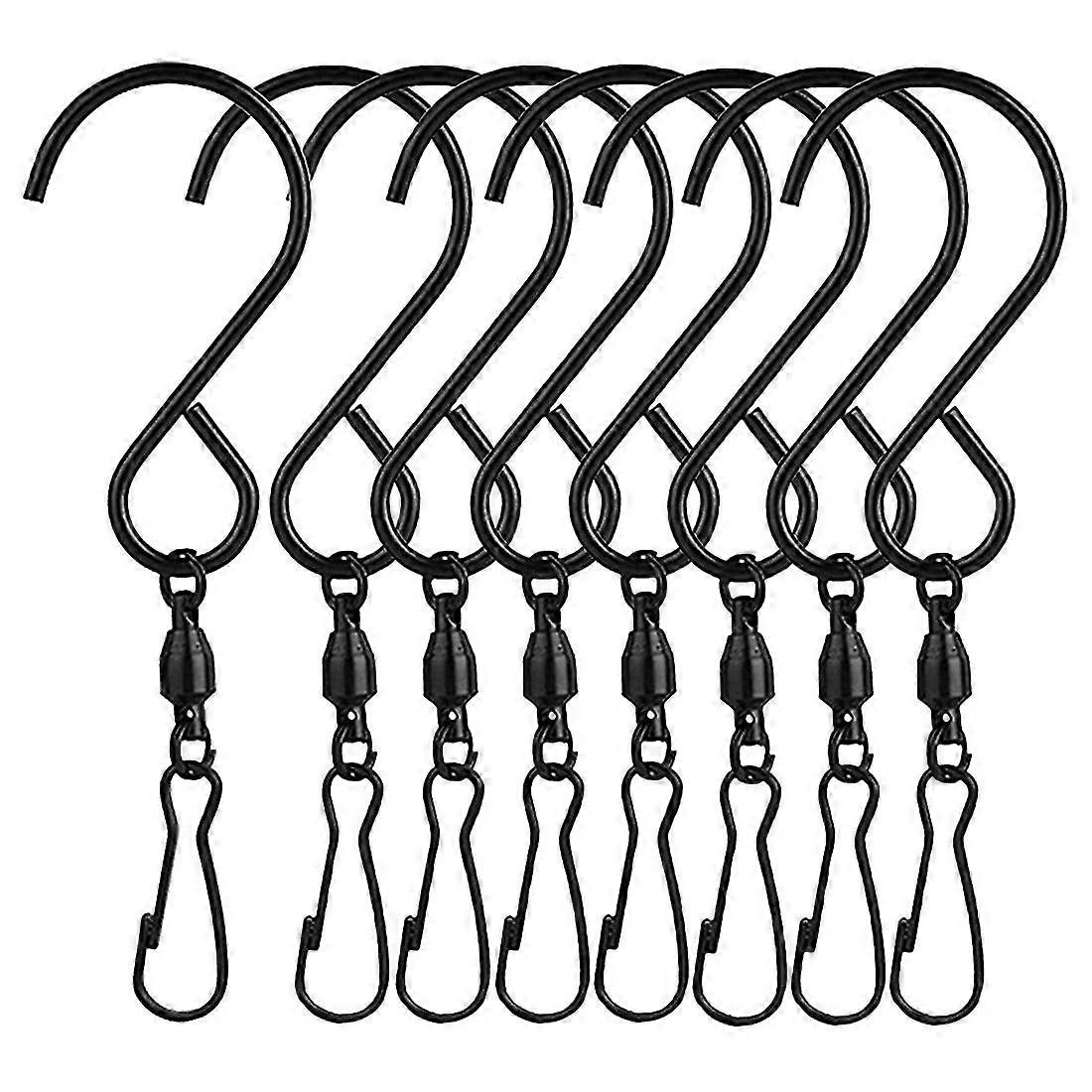 20pack Swivel Hooks Clips For Hanging Wind Spinners, Wind Chimes, Bird Feeder, Crystal Twisters Par