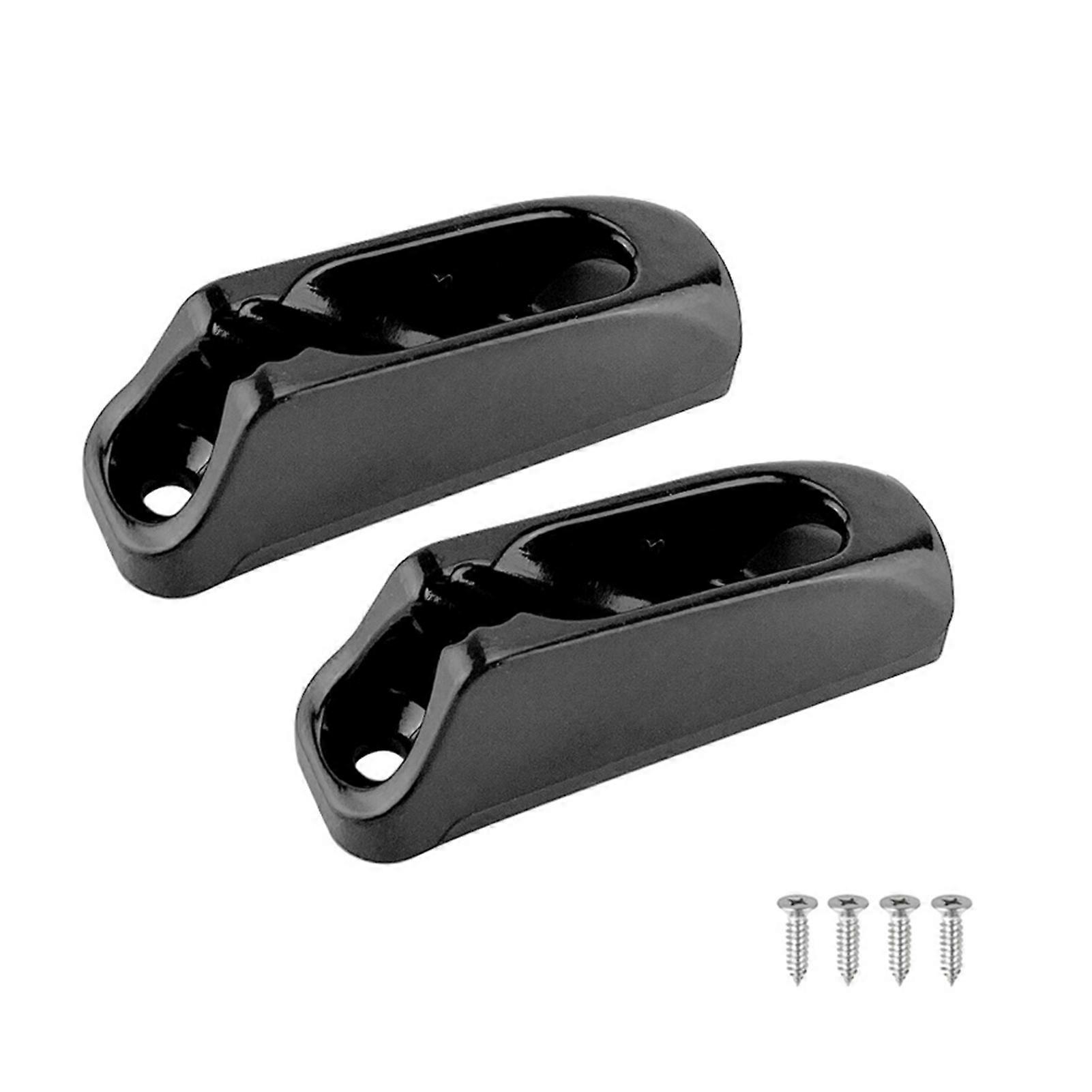 Kaesi  Cord Lock Cleat High Strength Reusable Wear Resistant Simple Installation Smooth Edge Burr Free Nylon Jam Cleat Self-lock Rope Cord Tensioner B