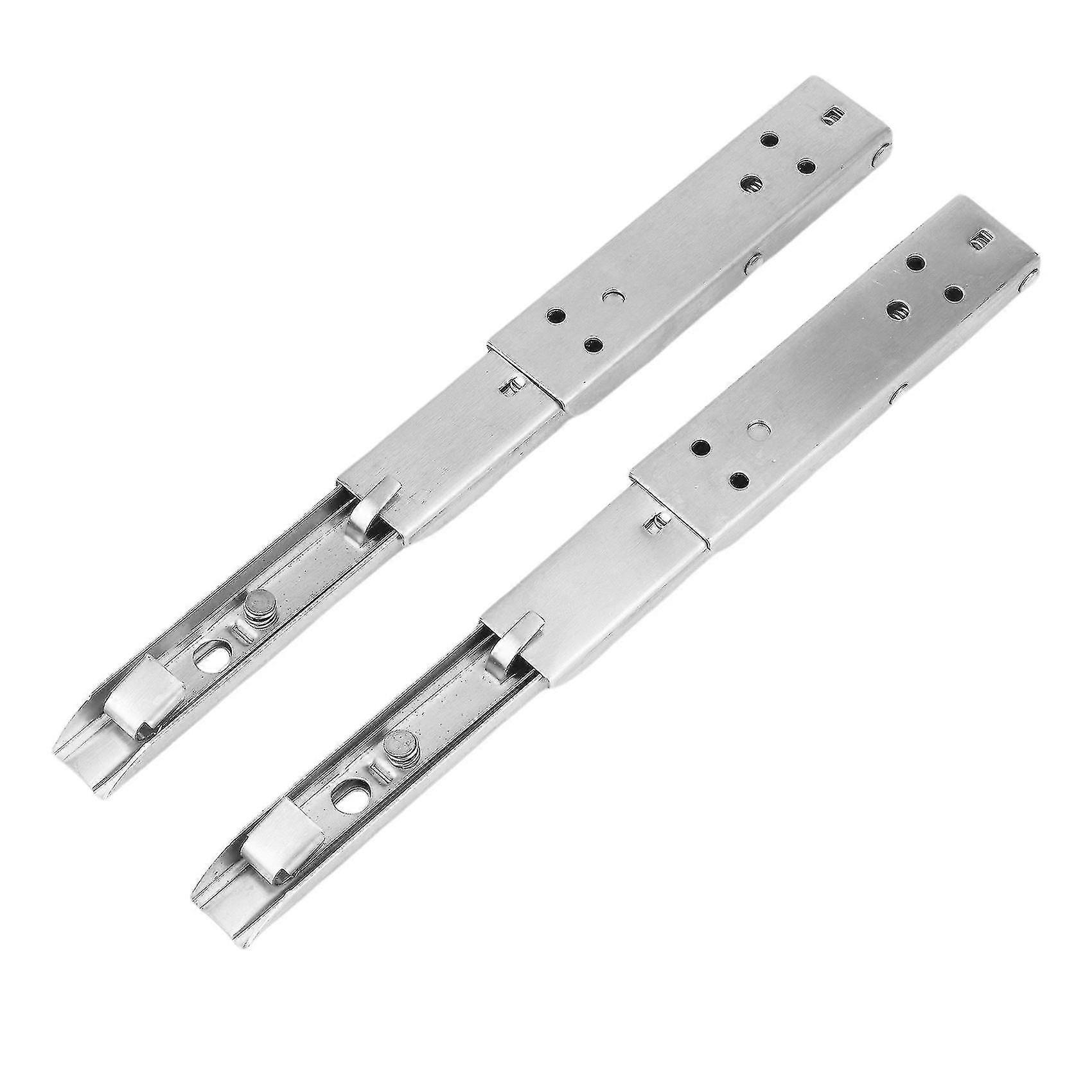 2pcs Folding Shelf Bracket, Heavy-duty Stainless Steel Foldable A