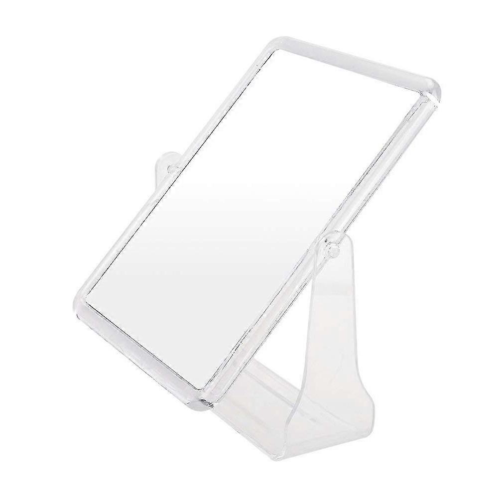 Double-sided Swivel Vanity Makeup Mirror (large, Transparent)