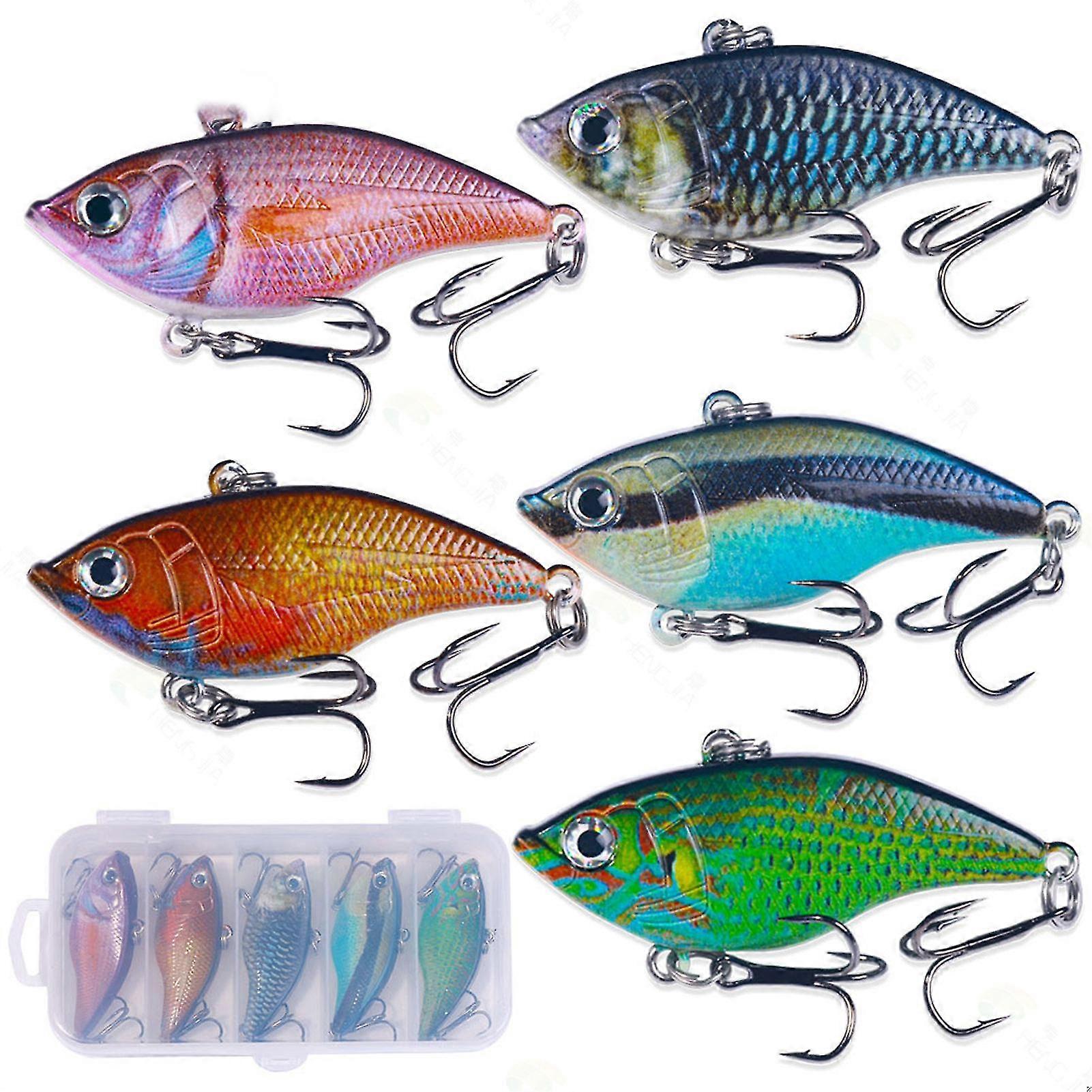 5pcs Soft Plastic Swimbait Lures All-purpose Fishing Lures For Bass Trout Crappie Salmon